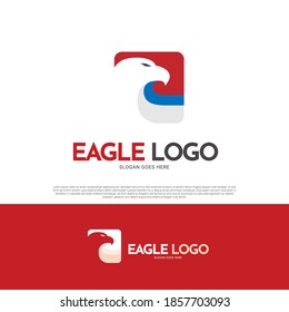 Eagle bird logo icon design