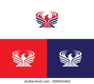 Eagle Bird Logo Template. Business Logo Concept