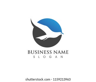 Eagle Bird Logo Template vector icon
