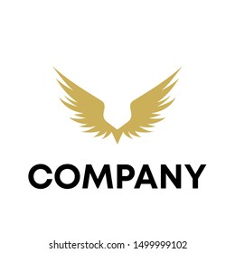 eagle bird logo vector animal sign template