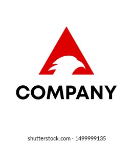 eagle bird logo vector animal sign template