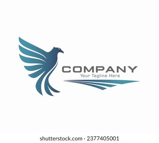 Eagle Bird logo vector design template