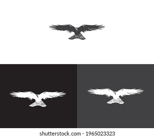 Eagle Bird Logo Vector Template. Business Logo Concept