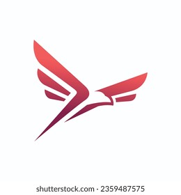 Eagle Bird Logo Vector Template. Business Logo Concept