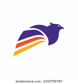 Eagle Bird Logo Vector Template. Business Logo Concept