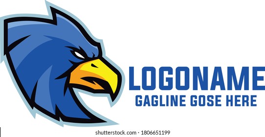 Adler Vogel moderne 3D Logo Design