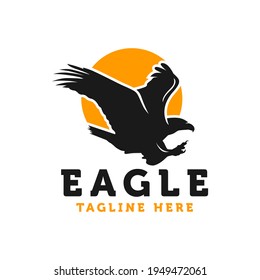 eagle bird modern logo design