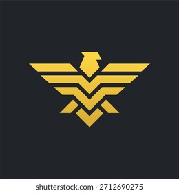Logo-Vorlage Eagle Bird Modern