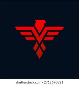 Logo-Vorlage Eagle Bird Modern
