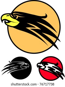 The eagle bird as a symbol