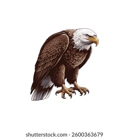 Eagle bird vector design  illustration