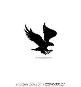 eagle in the black form