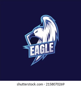 Eagle Blue Gaming Logo Esport