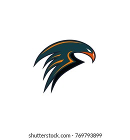 Eagle Blue Sticker Logo