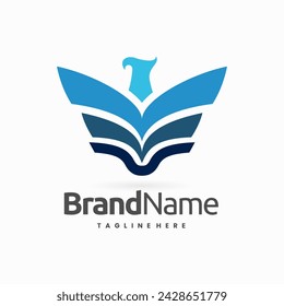 logo de eagle book, logo de eagle book