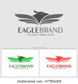 Eagle Brand logo template. Vector illustration.eps.10
