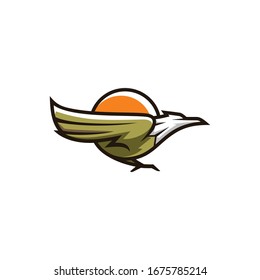 eagle business logo icon vector