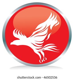 Eagle button sign