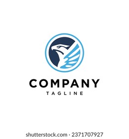 
Eagle circle logo icon vector template.eps