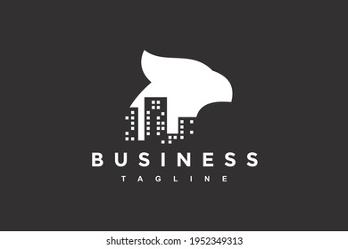 	
logotipo del águila y del edificio de la ciudad	
