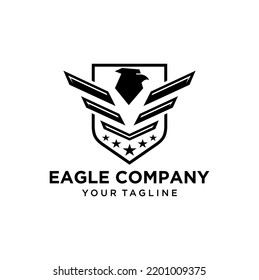 Eagle Company Logo Design Vector