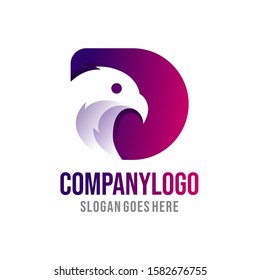 eagle company logo - vector