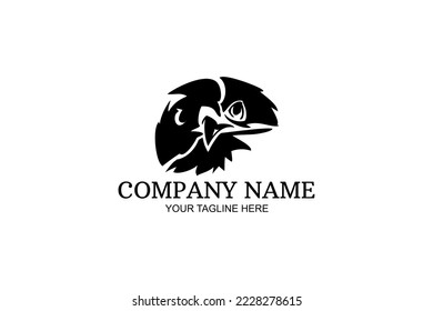 Eagle Company Logo Vector Illustration. Suitable for business company, modern company, etc.
