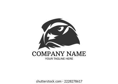 Eagle Company Logo Vector Illustration. Suitable for business company, modern company, etc.