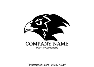 Eagle Company Logo Vector Illustration. Suitable for business company, modern company, etc.