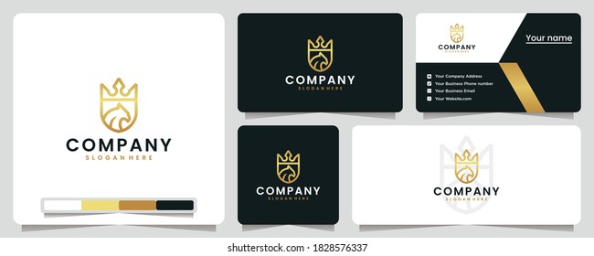 eagle crown,shield ,golden , luxury, logo design inspiration