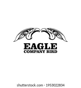 eagle design animal vector. eagle illustration bird vector