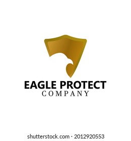 Eagle design logo and protective shield