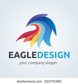 Eagle Design Logo Template