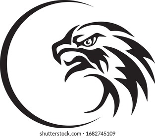 Abstract Lion Head Logo Stock Vector (Royalty Free) 523477444