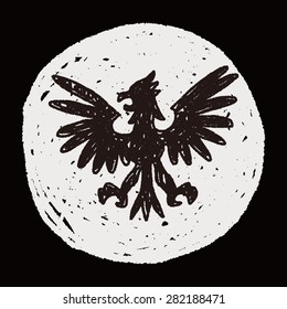 eagle doodle