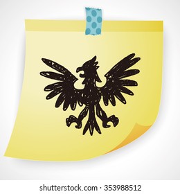 eagle doodle