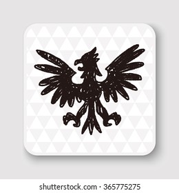 eagle doodle