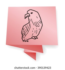 eagle doodle