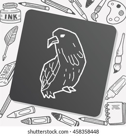eagle doodle