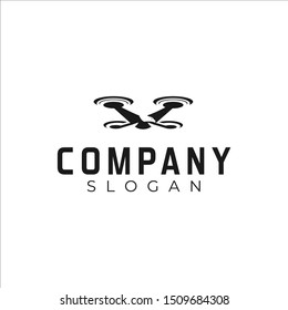 Eagle And Drone Logo Vector