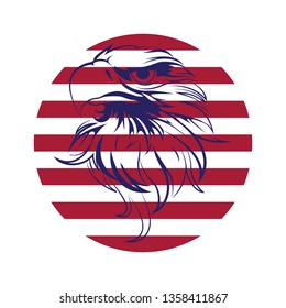 eagle, eagle's, aquiline icon,symbol and vector,Can be used for web, print and mobile