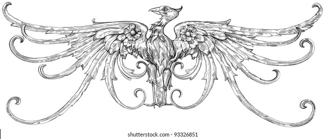 eagle - emblem - a heraldic sign