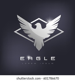 eagle emblem, logo ,symbol  vector template