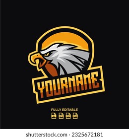 Eagle Esport Logo Design Template