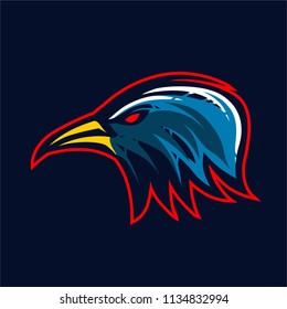 Eagle esport logo template