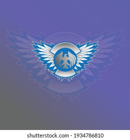 Eagle Esport Mascot Logo Design Illustration Vector Eagle head esport logo gaming Eagle logo emblem design on dark background vector eagle print Vintage award design heraldic Coat of Arm Winged vector