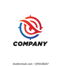 Eagle Eye Focus Logo Design
