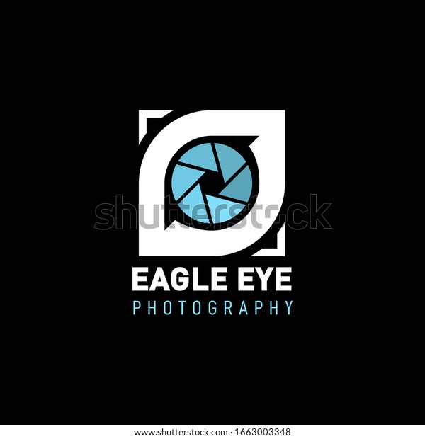 Eagle Eye Icon Logo Vector Stock Vector Royalty Free