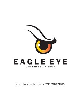 eagle eye icon vector illustration template design