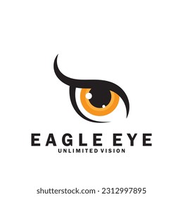 eagle eye icon vector illustration template design